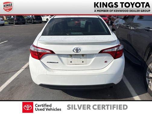 Super White 2016 Toyota Corolla S Plus