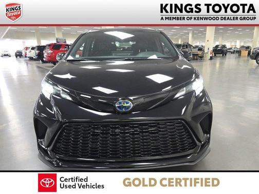 Midnight Black Metallic 2025 Toyota Sienna XSE 7 Passenger