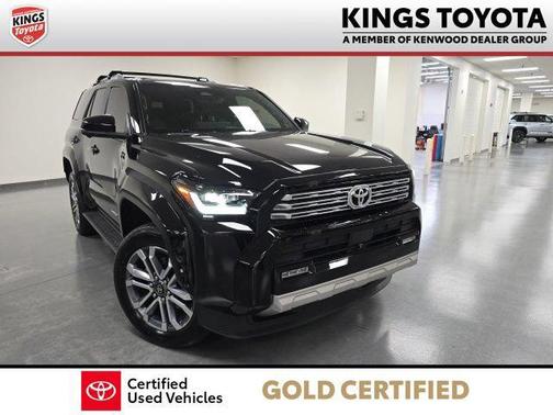 Black 2025 Toyota 4Runner Limited