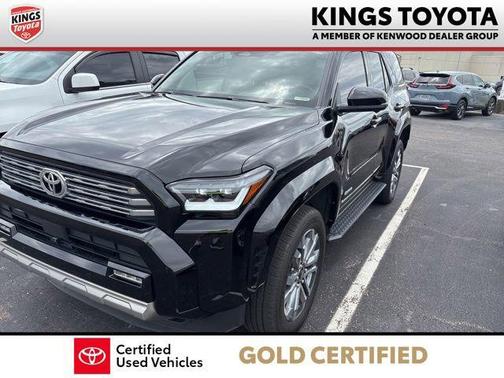 Black 2025 Toyota 4Runner Limited