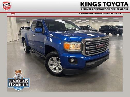 Marine Blue Metallic 2018 GMC Canyon SLE