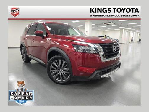 Scarlet Ember Tintcoat 2025 Nissan Pathfinder SL 4WD