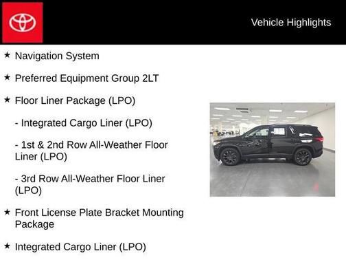 2020 Chevrolet Traverse RS