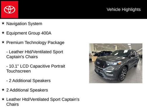 Magnetic Metallic 2020 Ford Explorer ST