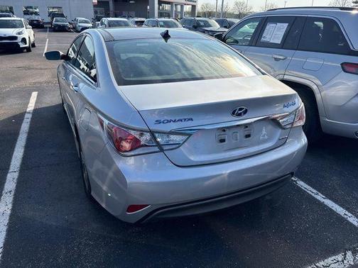 Starlight Silver 2015 Hyundai SONATA Hybrid Limited