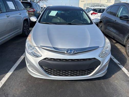 Starlight Silver 2015 Hyundai SONATA Hybrid Limited