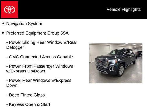 Hunter Metallic 2021 GMC Sierra 1500 Denali