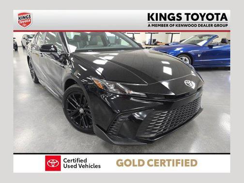 Midnight Black 2025 Toyota Camry SE