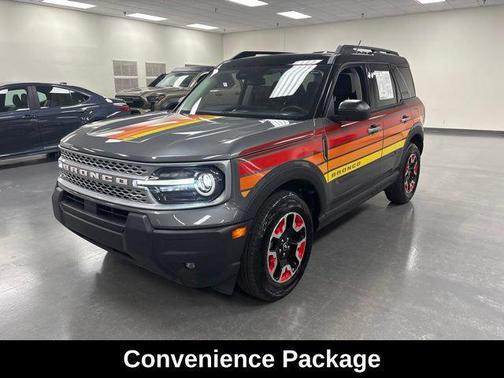 Gray Metallic 2025 Ford Bronco Sport Free Wheeling