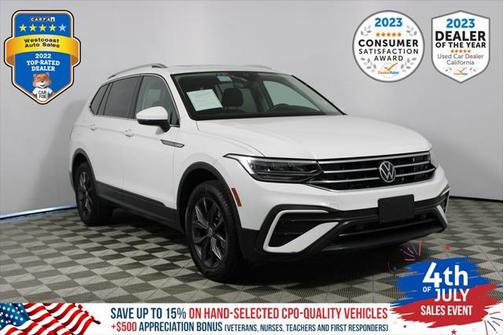 2022 Volkswagen Tiguan 2.0T SE 4MOTION