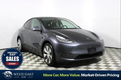 Midnight Silver Metallic 2021 Tesla Model Y Long Range Dual Motor All-Wheel Drive