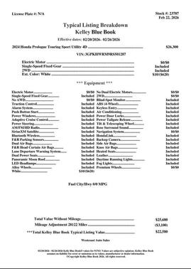 2024 Honda Prologue Touring