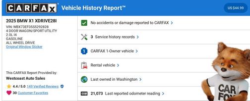 2025 BMW X1 xDrive28i