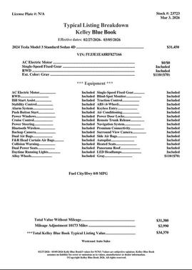 2024 Tesla Model 3 Long Range