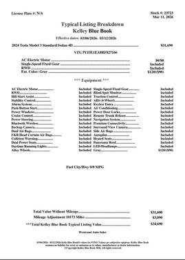 2024 Tesla Model 3 Long Range