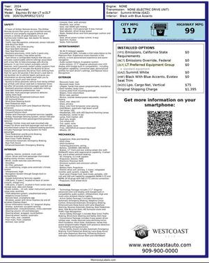 2024 Chevrolet Equinox EV 2LT