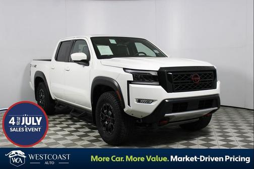 Glacier White 2023 Nissan Frontier PRO-4X