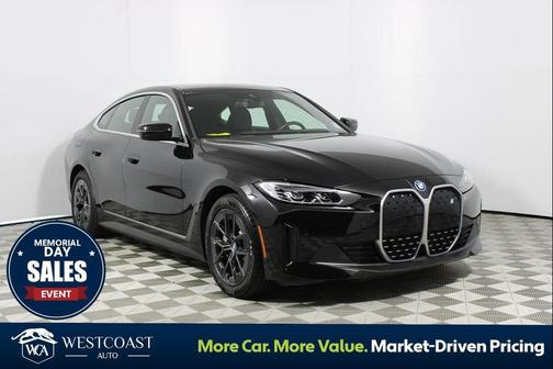 Jet Black 2023 BMW i4 Gran Coupe eDrive35