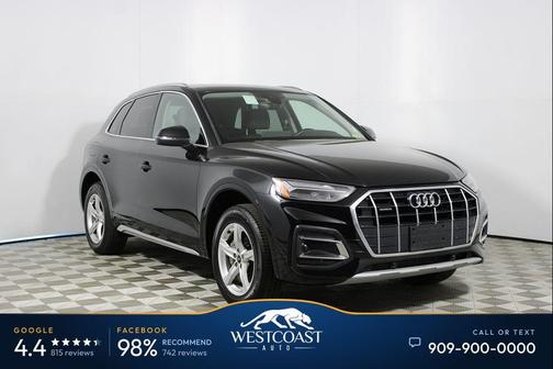 Brilliant Black 2023 Audi Q5 40 Premium