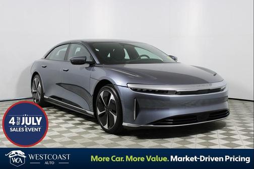 Quantum Gray Metallic 2023 Lucid Air Pure
