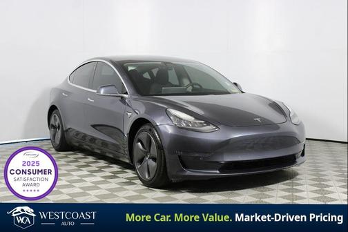 Gray 2020 Tesla Model 3 Long Range