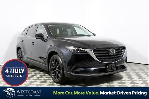 Jet Black Mica 2023 Mazda CX-9 Touring Plus