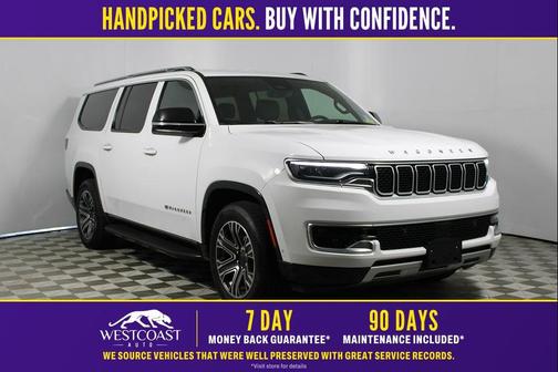 Bright White Clearcoat 2024 Jeep Wagoneer L Series II 4x2