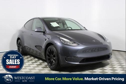 Gray 2020 Tesla Model Y Long Range Dual Motor All-Wheel Drive