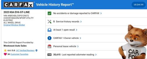 2023 Kia EV6 GT-Line