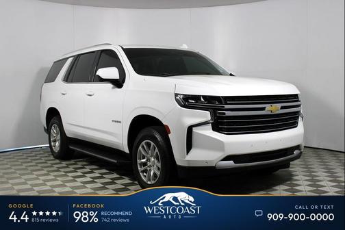 Summit White 2024 Chevrolet Tahoe LT