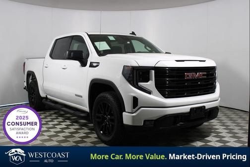 Summit White 2026 GMC Sierra 1500 Elevation