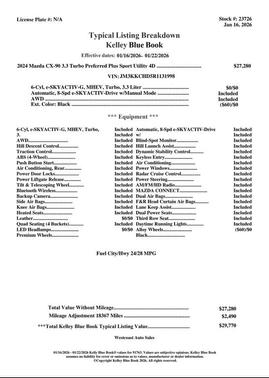 2024 Mazda CX-90 3.3 Turbo Preferred Plus