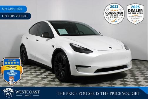 2022 Tesla Model Y Performance Dual Motor All-Wheel Drive