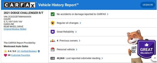 2021 Dodge Challenger R/T