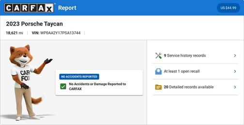 Volcano Grey Metallic 2023 Porsche Taycan w/ Technology And Premium Pkg