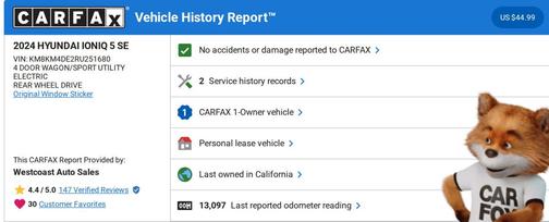 2024 Hyundai IONIQ 5 SE
