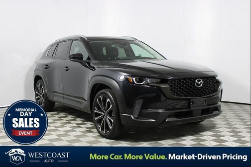 Jet Black Mica 2024 Mazda CX-50 2.5 S Premium Plus Package