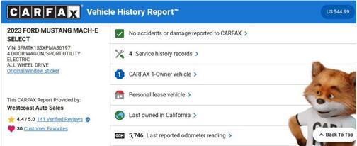 2023 Ford Mustang Mach-E Select