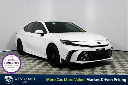White 2026 Toyota Camry SE