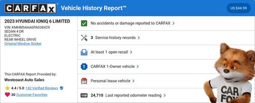 2023 Hyundai IONIQ 6 Limited