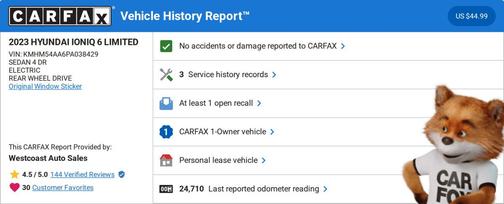 2023 Hyundai IONIQ 6 Limited