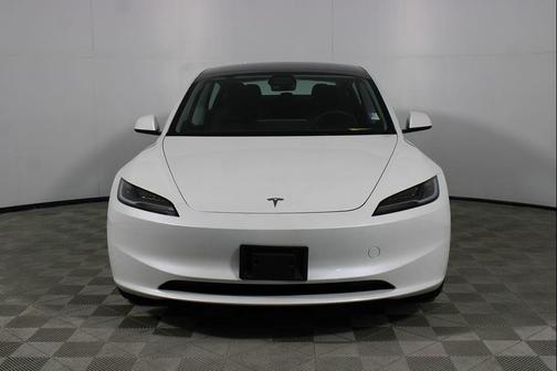 Pearl White Multi-Coat 2025 Tesla Model 3 Long Range