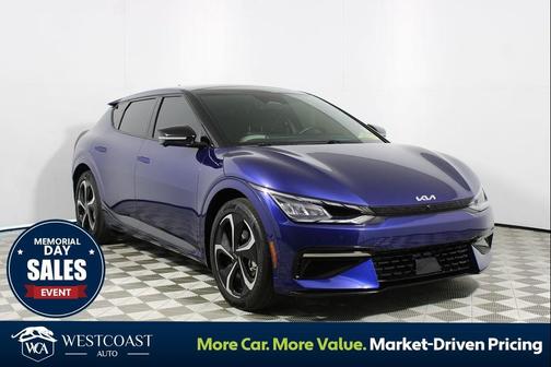 Yacht Blue 2024 Kia EV6 GT-Line