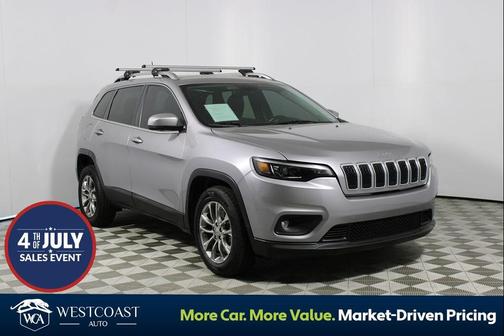 Billet Silver Metallic Clearcoat 2019 Jeep Cherokee Latitude Plus