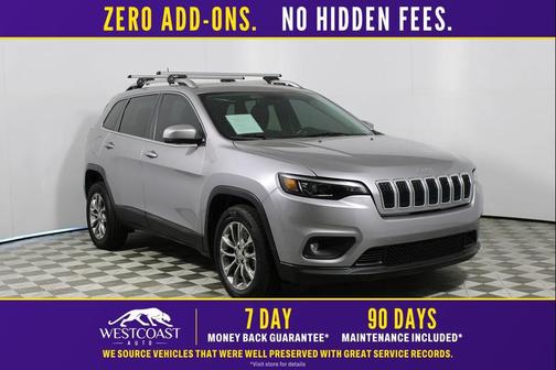 Billet Silver Metallic Clearcoat 2019 Jeep Cherokee Latitude Plus