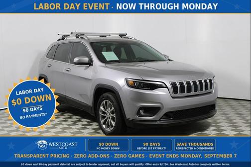 Billet Silver Metallic Clearcoat 2019 Jeep Cherokee Latitude Plus