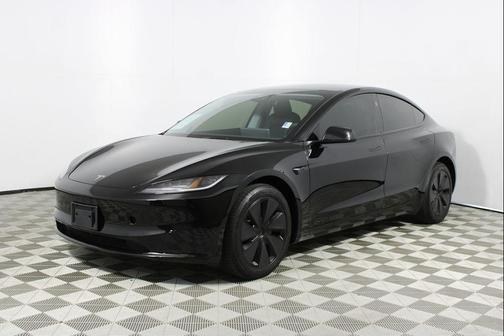 Solid Black 2024 Tesla Model 3 Long Range