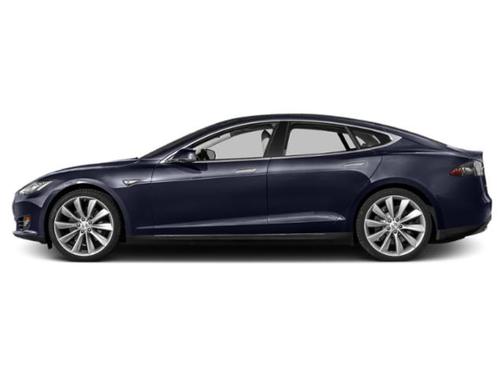 Blue Metallic 2013 Tesla Model S Performance