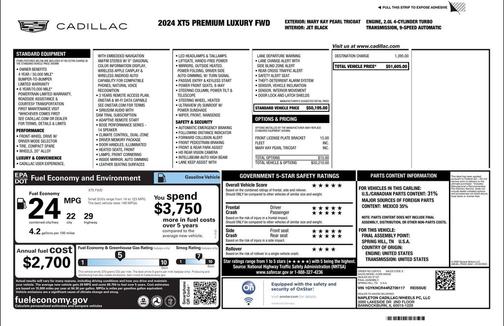 2024 Cadillac XT5 Premium Luxury
