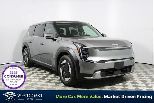 Pebble Gray 2024 Kia EV9 Light Short Range